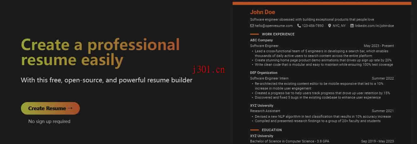 github_practical_openresume_1