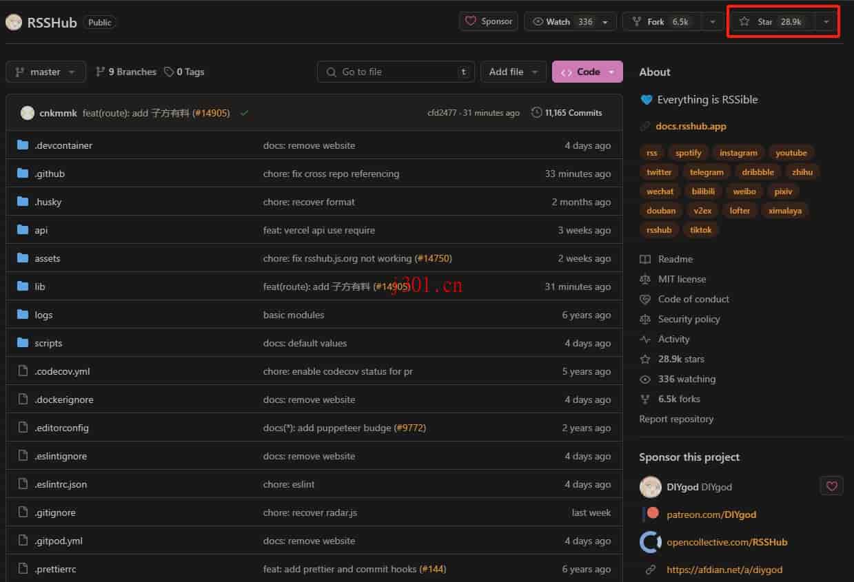 github_practical_rsshub_1